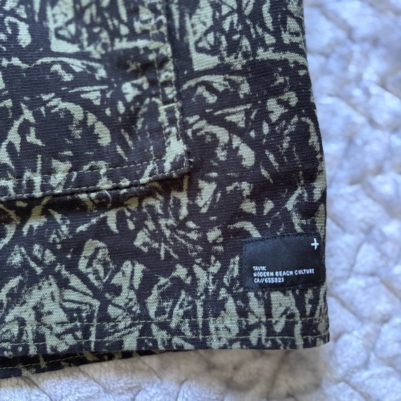 Tavik Men's 5 Pocket Canvas Isle Poplin Jacket Silt Size Medium - Picture 10 of 10